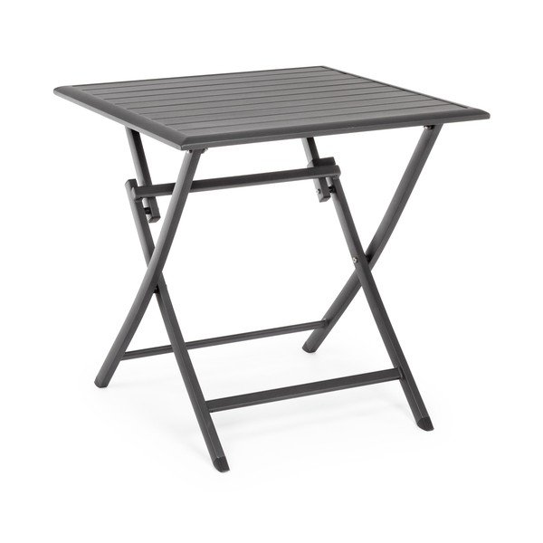 Hliníkový záhradný stolík 70x70 cm Elin – Bizzotto