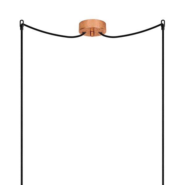 Dvojité svietidlo Paipu Elementary, opal matte/copper/black/copper-image-2