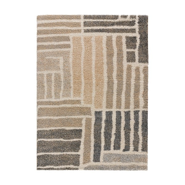 Sivo-béžový koberec 80x150 cm Cesky - Universal