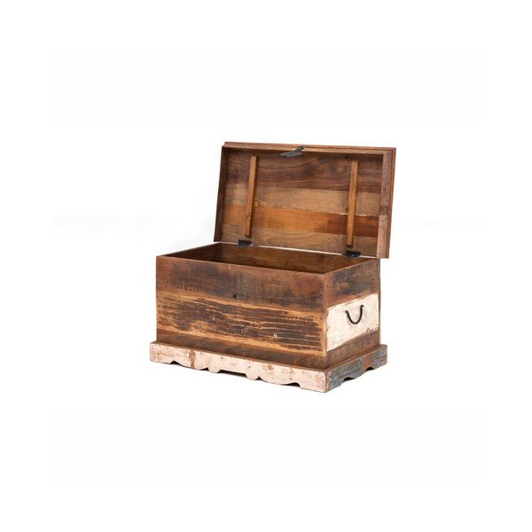 Úložná truhlica z recyklovaného dreva WOOX LIVING India-image-2