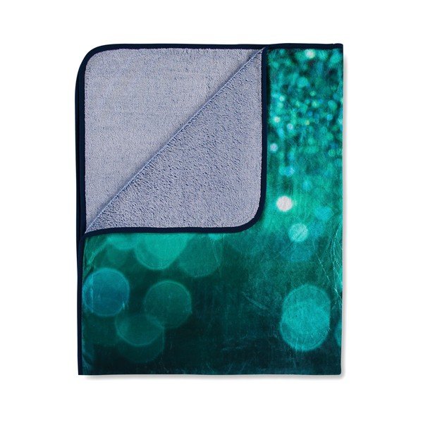 Prikrývka HIP Peacock Green, 130 × 160 cm-image-1