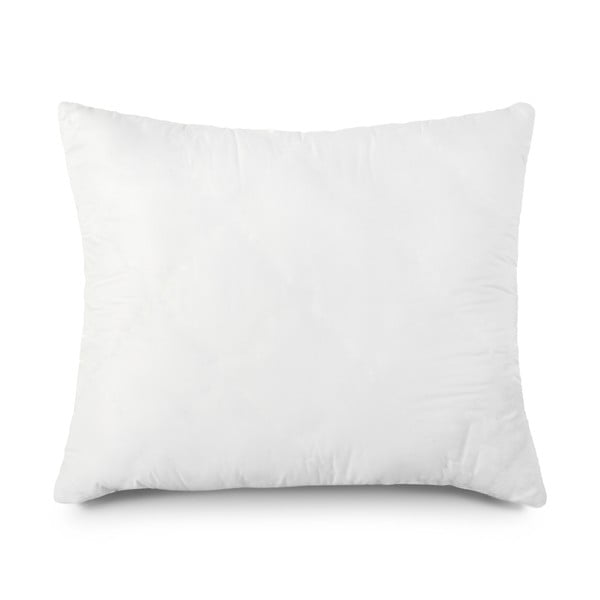 Biely vankúš s dutými vláknami Sleeptime Elisabeth, 60 × 70 cm