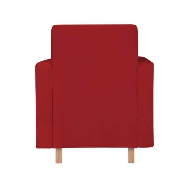 Červené kreslo Kooko Home Massimo-image-2