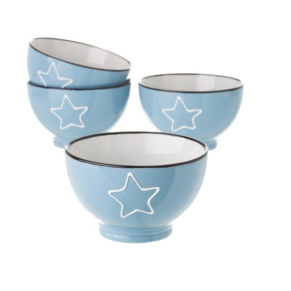 Modrá keramická miska Unimasa Star, 580 ml-image-1