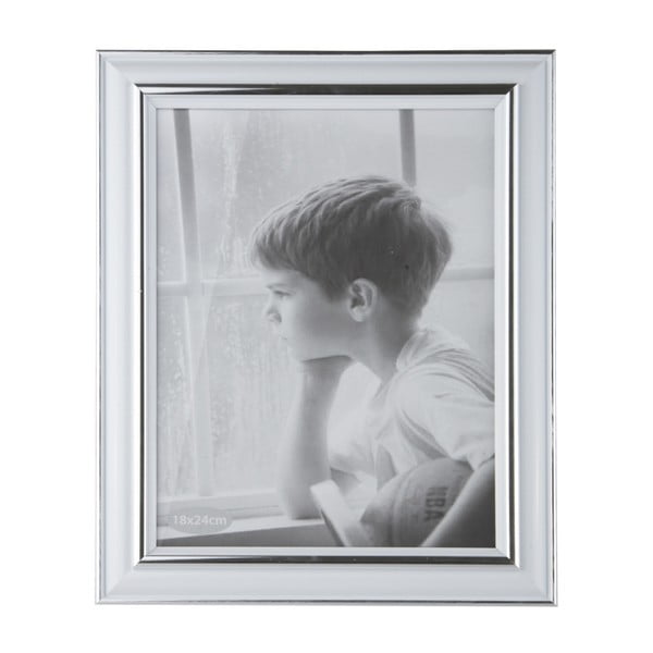 Fotorámik KJ Collection Plain Silver, 24 x 18 cm