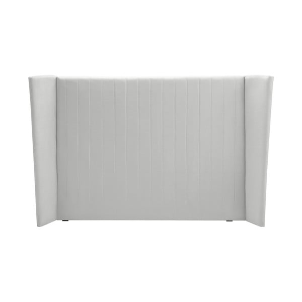 Čelo postele v striebornej farbe Cosmopolitan design Vegas, 200 × 120 cm