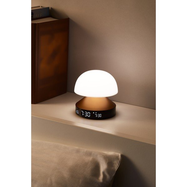 Digitálny stolový budík ø 11 cm Mina Sunrise – Lexon-image-4