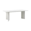 Svetlosivý jedálenský stôl 90x200 cm Palma – Unique Furniture