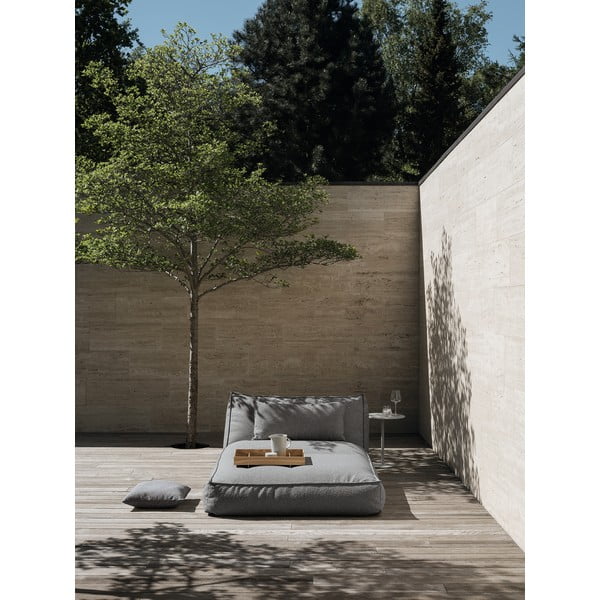 Hliníkový okrúhly záhradný odkladací stolík ø 40 cm Stay – Blomus-image-3