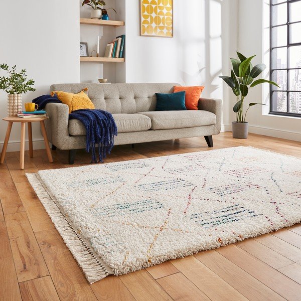 Béžový koberec 170x120 cm Boho - Think Rugs-image-2