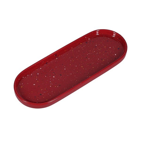 Porcelánová tácka 10x28,5 cm Fika – ONA