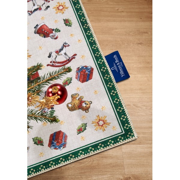 Zelený koberec s vianočným motívom 50x80 cm Green Christmas – Villeroy&Boch-image-2