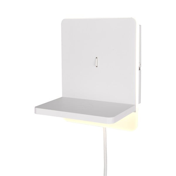 Biele LED stmievateľné nástenné svietidlo Fairfield – Trio