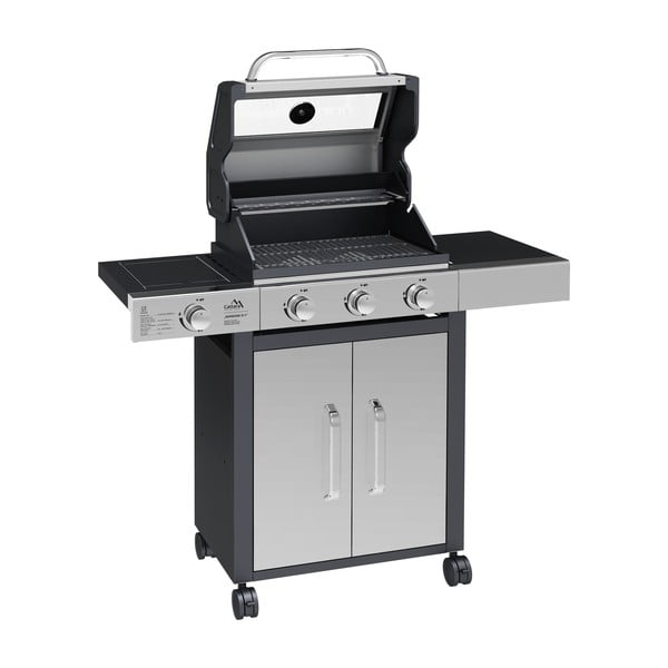 Pojazdný plynový gril Cattara Window 3+1-image-2