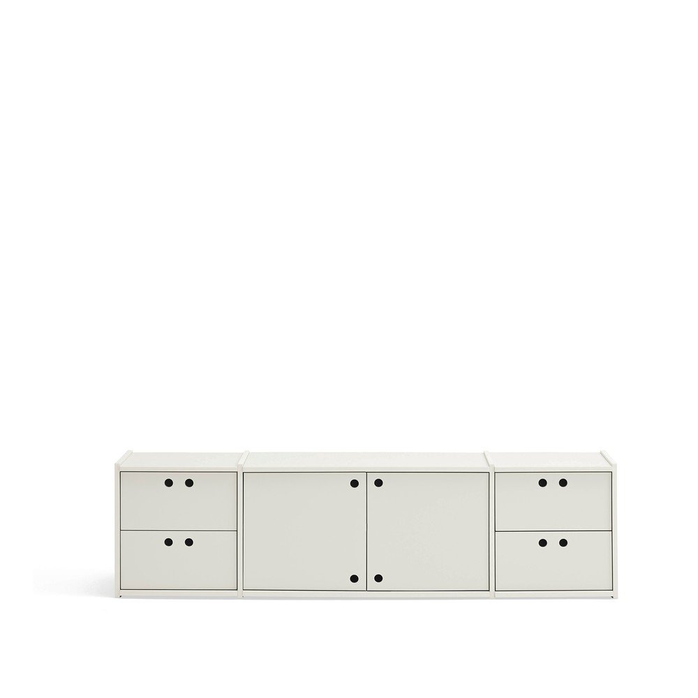 E-shop Krémový TV stolík 157x42x40 cm Wally – Teulat