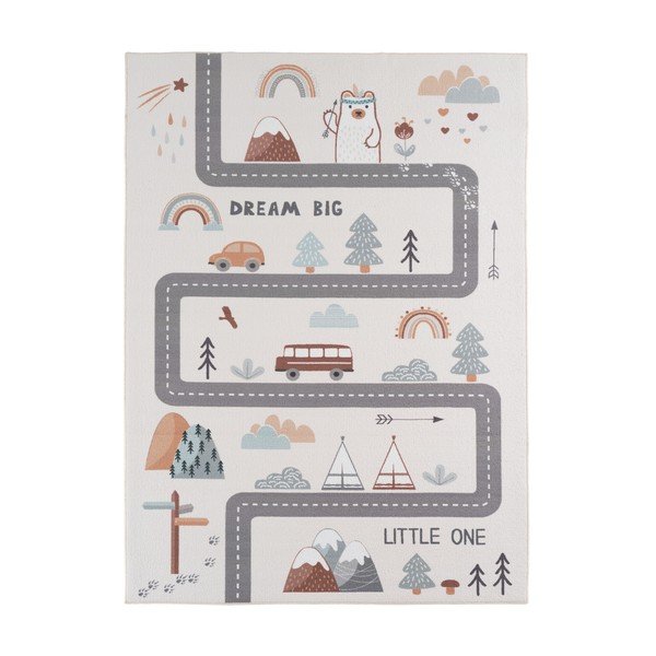 Krémovobiely prateľný detský koberec 120x170 cm Coco 1134 – Ayyildiz Carpets