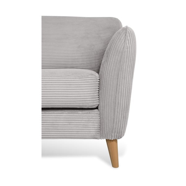 Svetlosivá menčestrová rohová pohovka (ľavý roh) Paris – Scandic-image-4