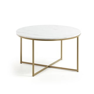 Konferenčný stolík Kave Home Shefield, ø 80 cm