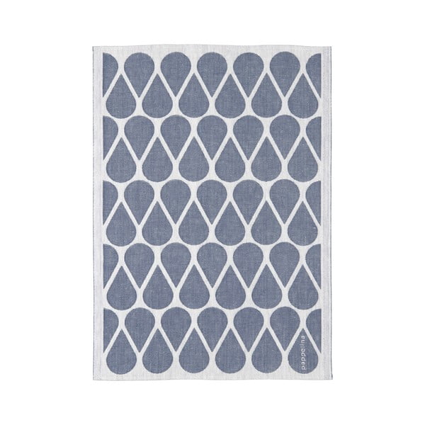 Utierka s prímesou ľanu 46x66 cm Otis Blue – Pappelina