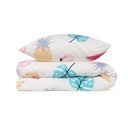 Bielo-ružové detské obliečky na jednolôžko 140x200 cm Kokteyl – Mijolnir