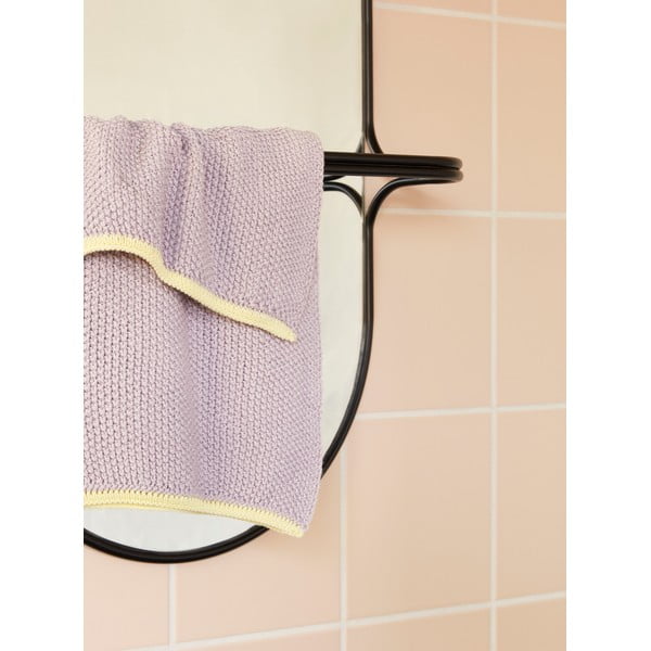 Nástenné zrkadlo s poličkou 21x102 cm Carry – Hübsch-image-4