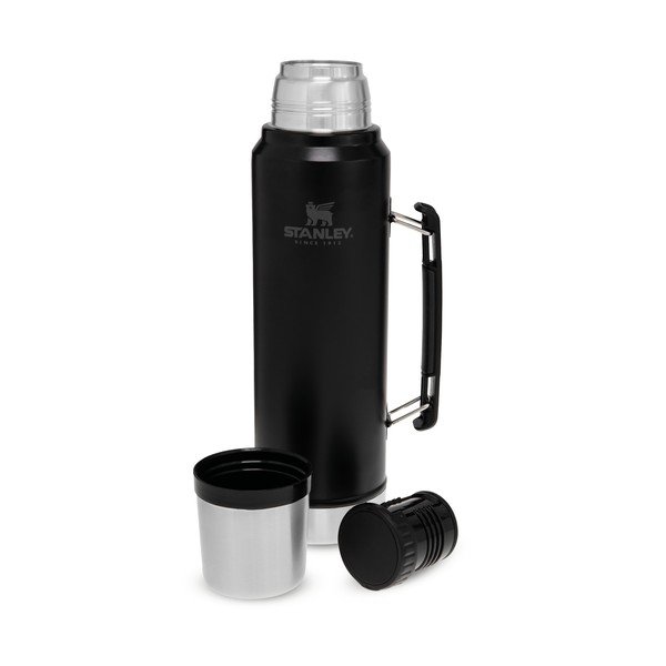 Čierna termoska z nehrdzavejúcej ocele 1 l Legendary Classic Black – Stanley-image-4