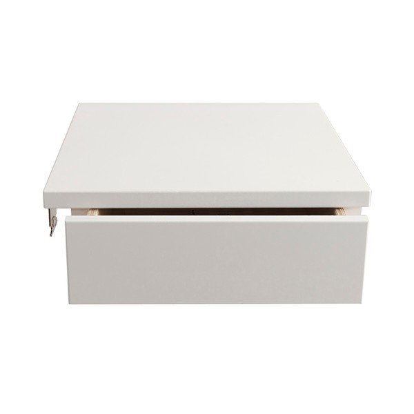 Biely ručne vyrobený nočný stolík z masívneho brezového dreva Kiteen Koli-image-1