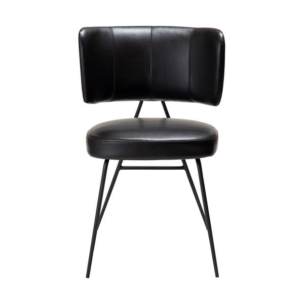 Čierna jedálenská stolička Roost – DAN-FORM Denmark-image-1