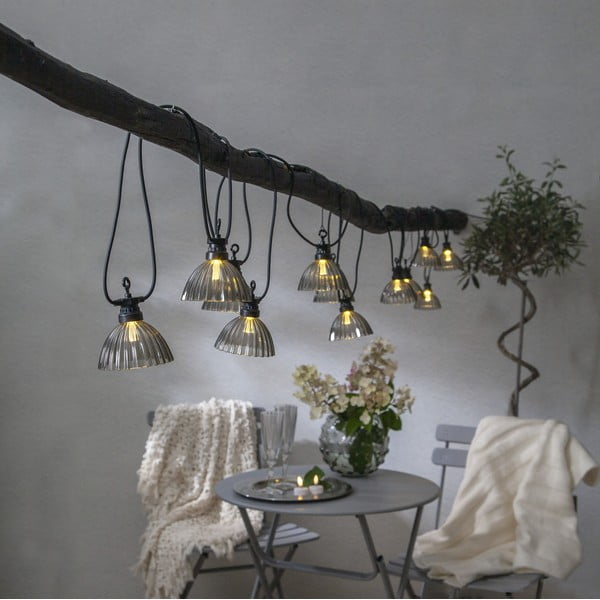 Vonkajšia svetelná LED reťaz Star Trading Circus Shade, dĺžka 4,95 m-image-1