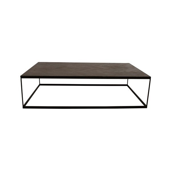 Konferenční stolík s doskou z recyklovaného dreva Canett Damo, dĺžka 150 cm-image-1