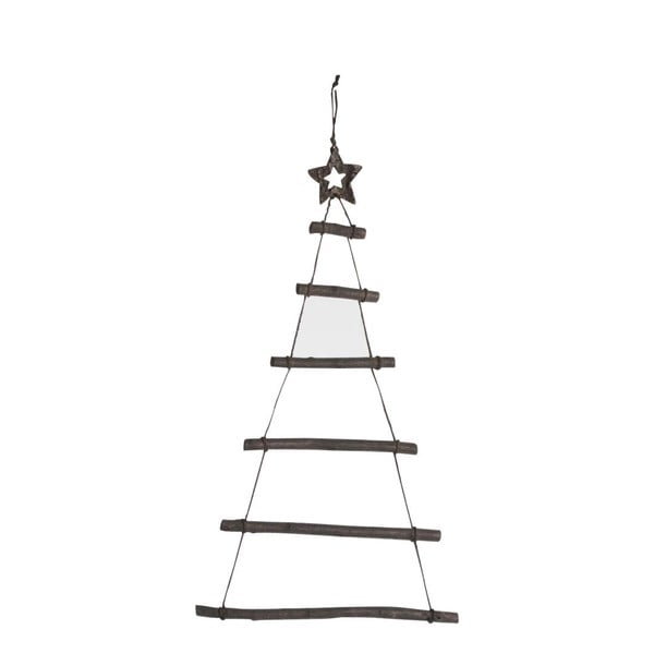Drevená závesná vianočná dekorácia J-Line Tree