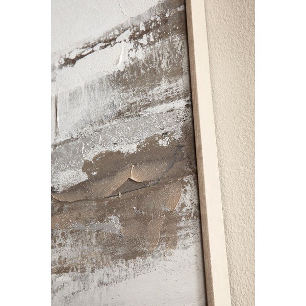 Obraz s ručne maľovanými prvkami s rámom/na plátne 85x85 cm Bold – Bizzotto-image-2