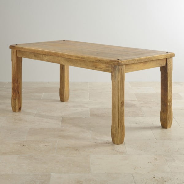 Jedálenský stôl z mangového dreva Massive Home Patna II, 140 x 90 cm