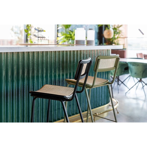 Čierne/v prírodnej farbe barové stoličky v súprave 2 ks 93,5 cm Jort - Zuiver-image-1