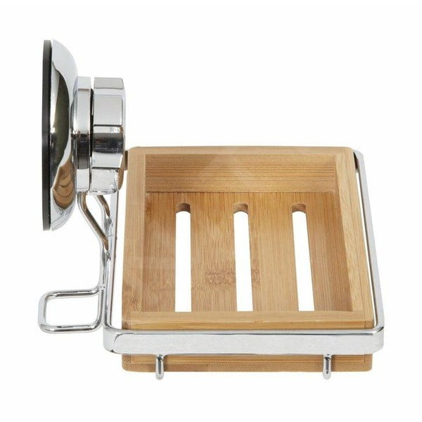 Bambusová nástenná miska na mydlo Compactor Spa-image-1