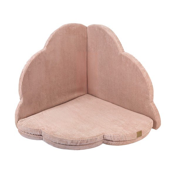 Ružová detská hracia podložka 160x160 cm – Meowbaby-image-3