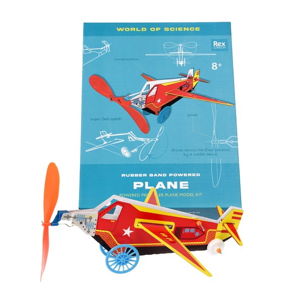 DIY model lietadla na gumičku - Rex London