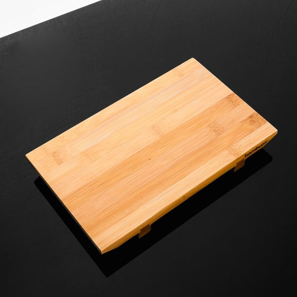 Bambusová servírovacia doska Bambum Riba, 24 × 15 cm-image-1