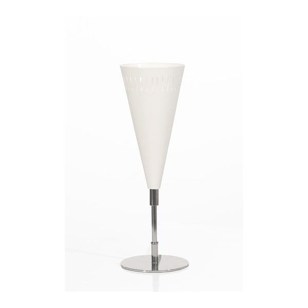Biela stolová lampa Globen Lighting Cocktail