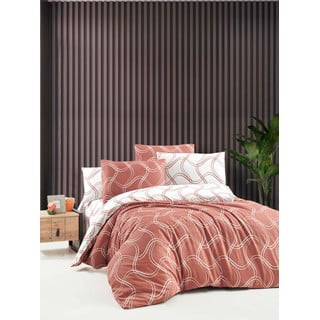 Hnedé obliečky na dvojlôžko/predĺžené s plachtou 200x220 cm Brown Design - Mila Home