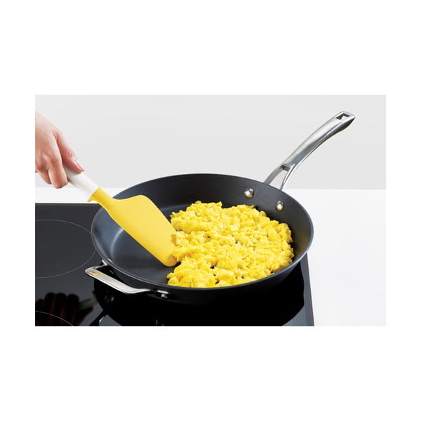 Žlto-biela silikónová špachtľa Josoph Josoph Elevate-image-3