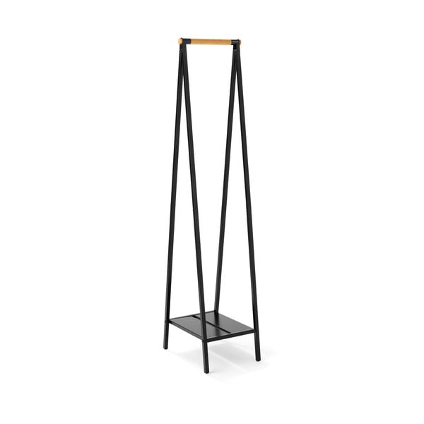 Čierny oceľový stojan na oblečenie Linn – Brabantia