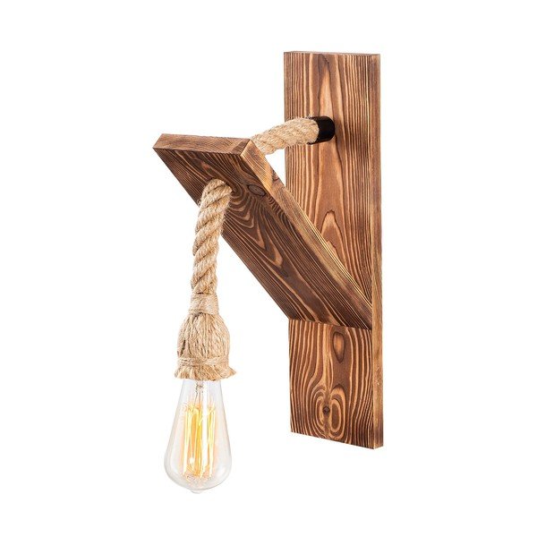 Nástenné svietidlo v prírodnej farbe Erebos – Opviq lights-image-2