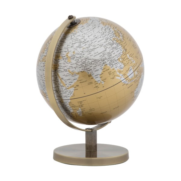 Stolová dekorácia v zlato-striebornej farbe Mauro Ferretti Globe, výška 28 cm-image-1