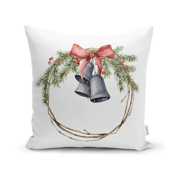 Textilná obliečka na vankúš s vianočným motívom 43x43 cm - Mila Home