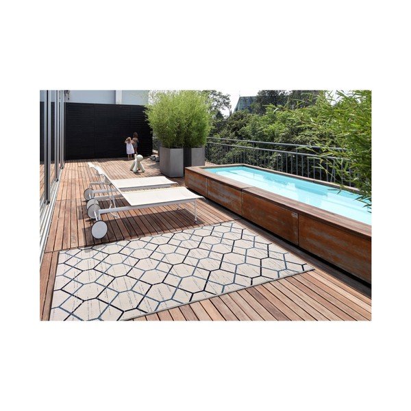 Koberec Universal Blanco Elba, 160 × 230 cm-image-1