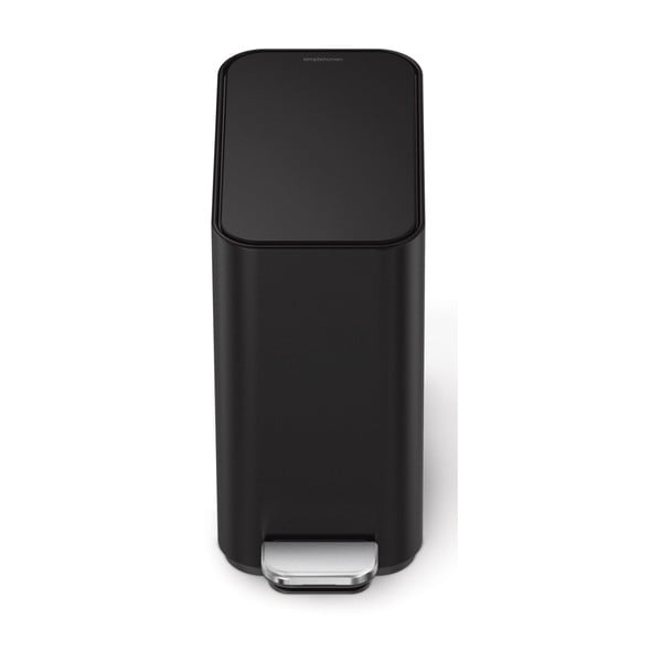 Pedálový oceľový odpadkový kôš 5 l – simplehuman-image-3