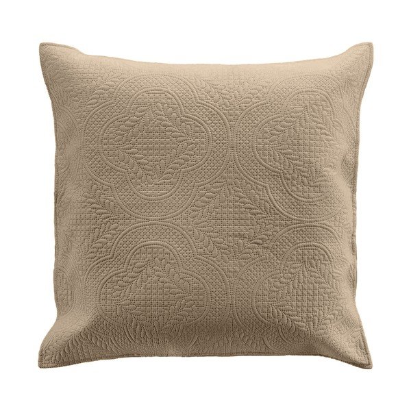 Svetlohnedá súprava prikrývky a obliečky na vankúš z mikrovlákna 240x260 cm Romane – douceur d'intérieur-image-4