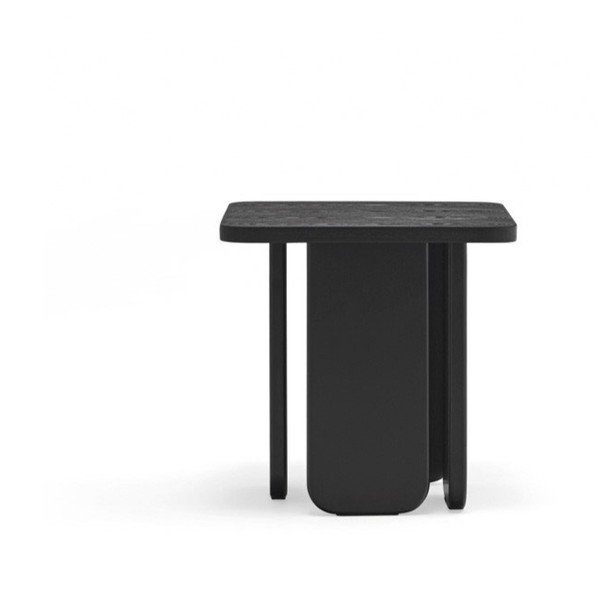 Čierny odkladací stolík Teulat Arq
