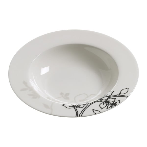Sada 4 hlbokých tanierov z kostného porcelánu Maxwell & Williams Moon Shadow, ⌀ 22 cm
